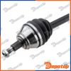 Demi-Arbre de Transmission MTM droite pour VW | NPW-VW-201, 18-212340